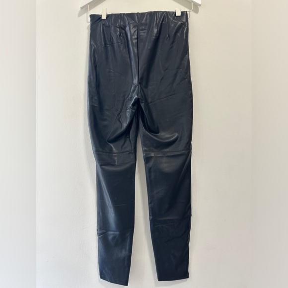 SUZY Faux Leather Fleece Pants - Picture 2 of 4